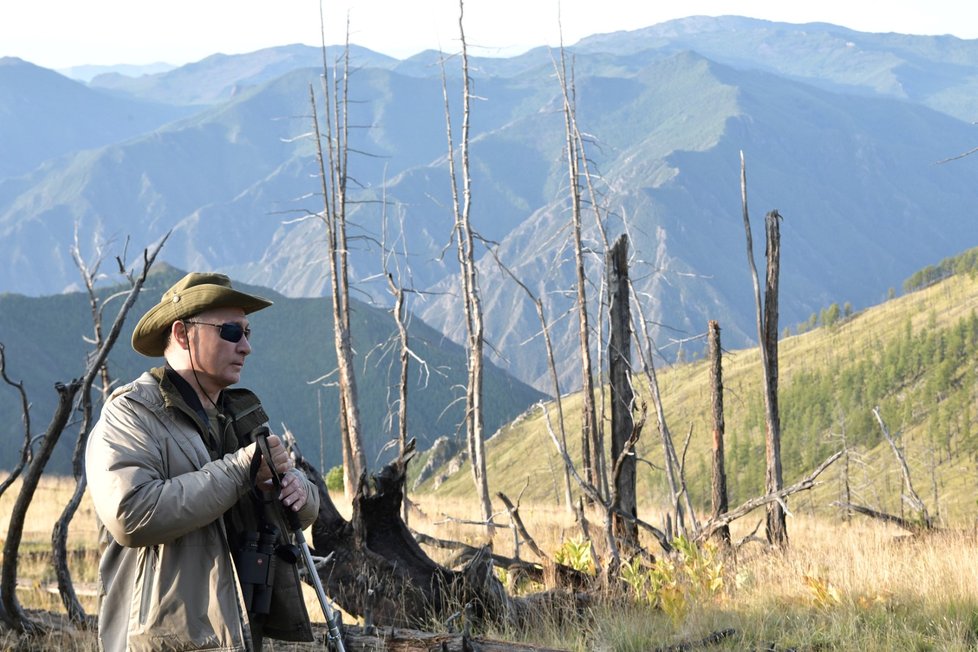 Ruský prezident Vladimir Putin byl na dovolené na Sibiři. Tentokráte bez dobrodružných kousků.