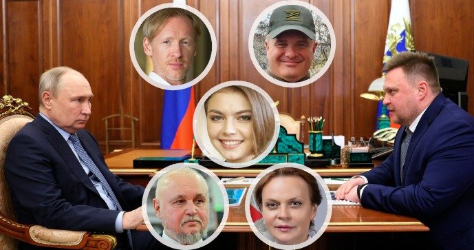 Na tři desítky Putinových blízkých má vlivné posty.