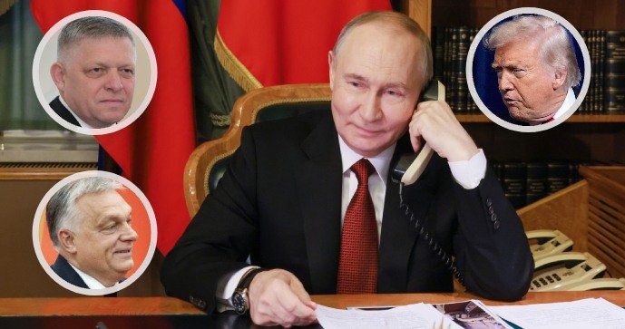 Komu poslal Putin novoroční přání?