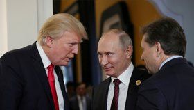 Prezidenti Donald Trump a Vladimir Putin