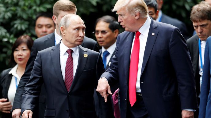 Prezidenti Trump a Putin 