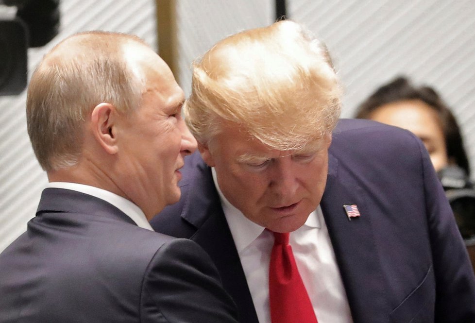 Ruský prezident Vladimir Putin a Donald Trump