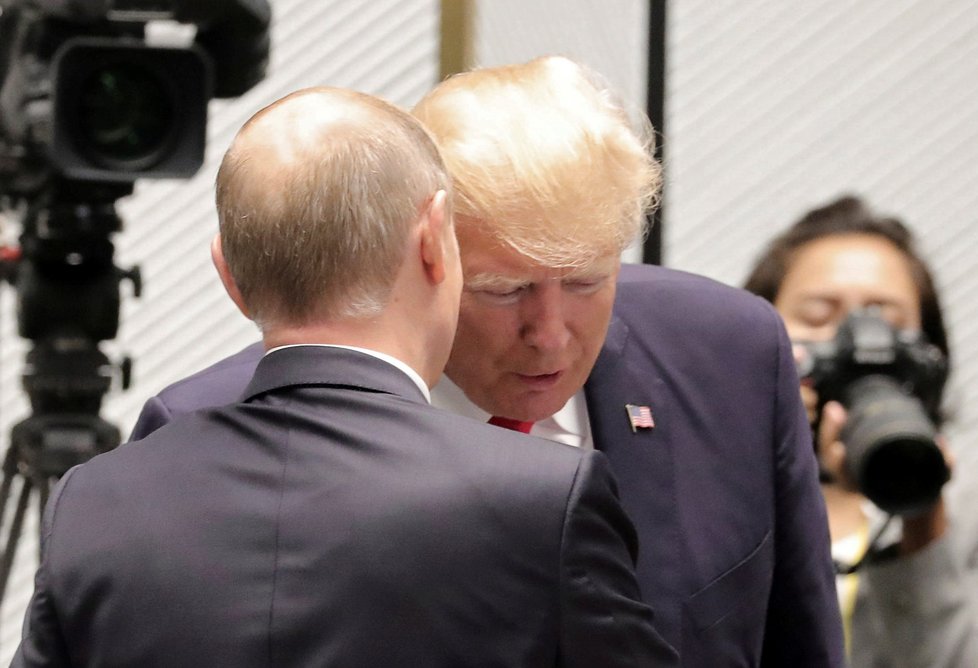 Ruský prezident Vladimir Putin a Donald Trump