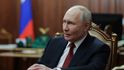 Ruský prezident Vladimir Putin během rozhovoru (28. 6. 2026) Ruský prezident Vladimir Putin během rozhovoru (28. 6. 2026)