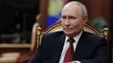 Ruský prezident Vladimir Putin během rozhovoru (28. 6. 2026) Ruský prezident Vladimir Putin během rozhovoru (28. 6. 2026)