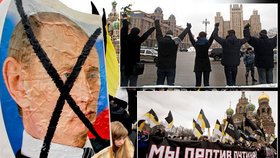 Proti Putinovi demonstrovaly v poslední době tisíce Rusů
