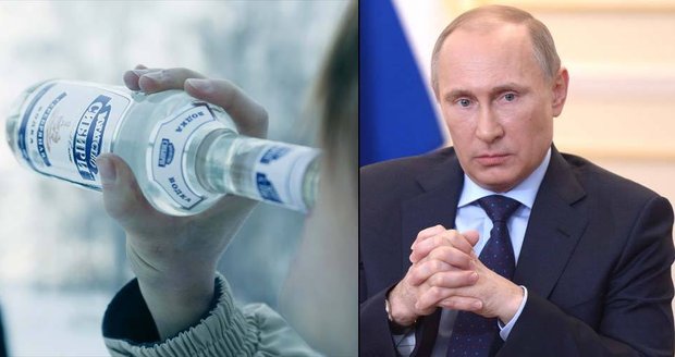 Putin zakázal zdražovat vodku.