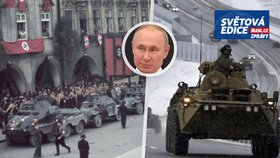 Putinova strategie jak z Hitlerovy příručky: Mírová mise na Ukrajinu připomíná Sudety a invazi Česka