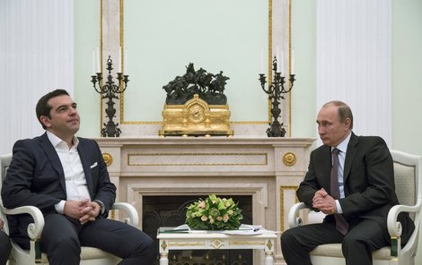 Putin se s Tsiprasem setkal už v dubnu.