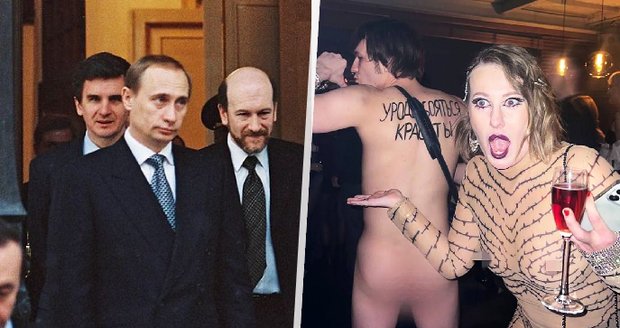 Dvojí metr: Kreml dusí účastníky nahé party, přitom Putin za čečenské války šel klidně na striptýz 