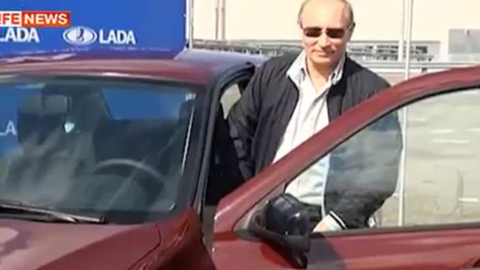 Vladimíř Putin a nová Lada