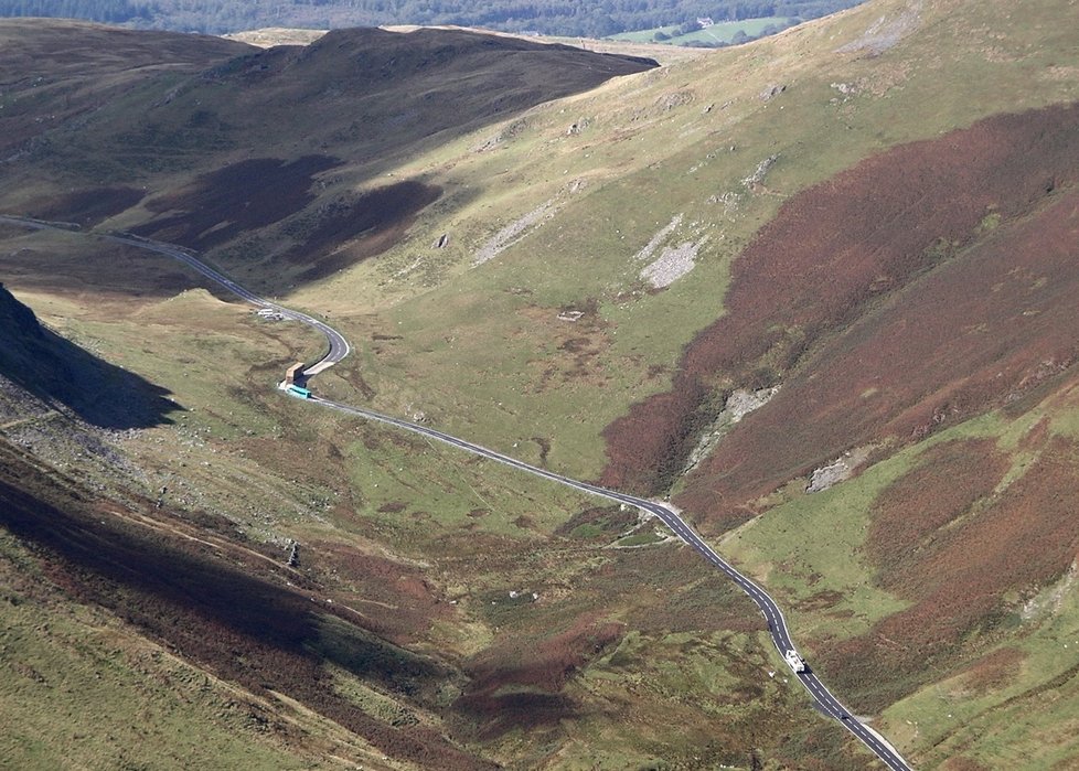 Crimea pass u Blaenau Ffestiniog