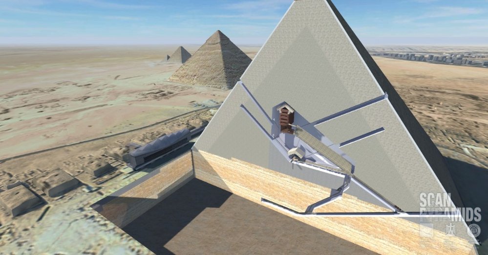 Archeologové sáhli po pomoci z kosmu, aby konečně odpověděli na otázku, jestli uvnitř velké pyramidy v egyptské Gíze leží tajné komnaty.