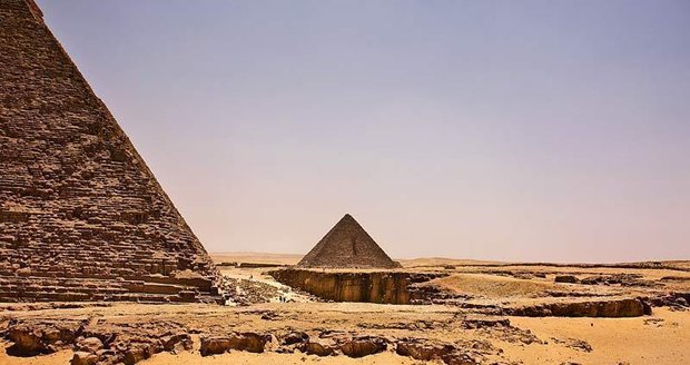 pyramidy, Egypt