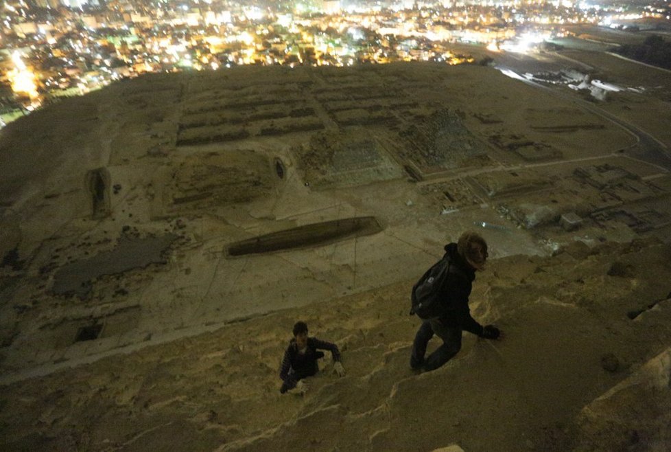 Jak vypadá pohled z vrcholu pyramidy