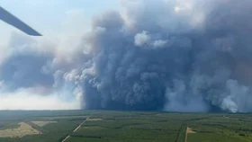 Pyrocumulonimbus nad Francií (25. červenec 2026)