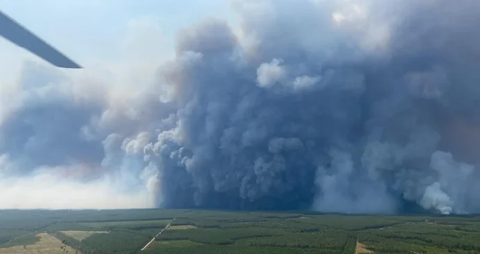 Pyrocumulonimbus nad Francií (25. červenec 2026)