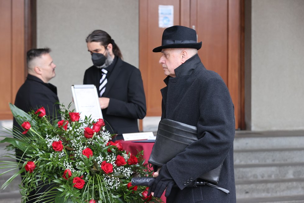 Pohřeb Radko Pytlíka, otce Vojty Dyka