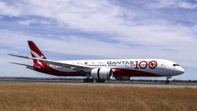Qantas přepravila pasažéry z Londýna do Sydney bez mezipřistání.