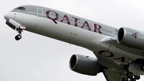 Katarské letadlo muselo neplánovaně přistát v Indii. Žena přišla na nevěru svého manžela a začala „vyšilovat“ (ilustrační foto).