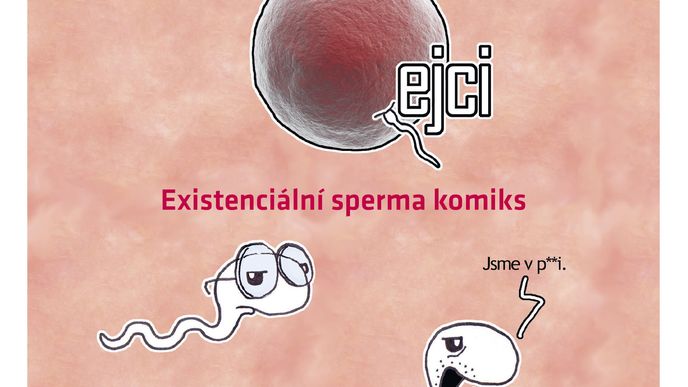 Obálka spermatického komiksu Qejci