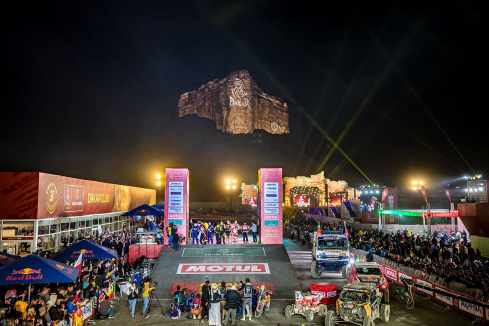 Dakarská rallye 2020 v Qiddíji.