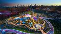 Zábavní park Six Flags v rámci nově budovaného města Qiddiya City Zábavní park Six Flags v rámci nově budovaného města Qiddiya City