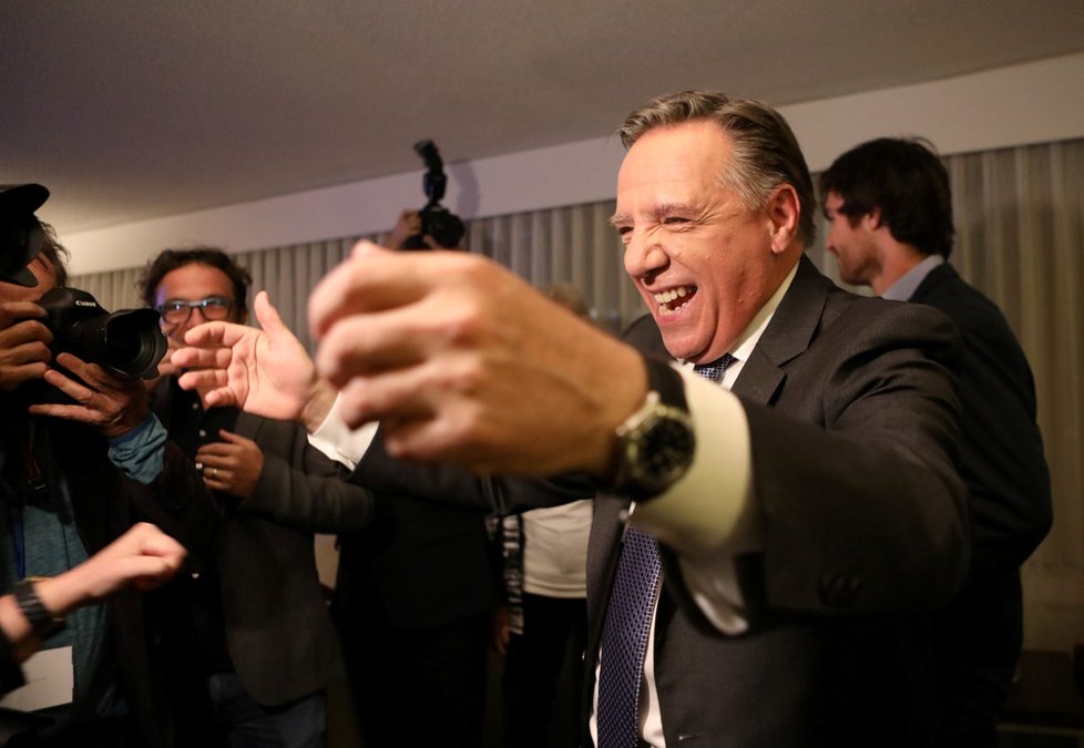 François Legault se stane novým premiérem kanadského státu Quebec. Jeho strana Coalition Avenir Québec (CAQ) získala ve volbách konaných 1.10. většinu poslaneckých křesel.