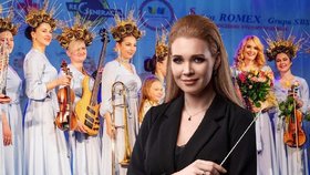 Ukrajinci chodí na koncerty, nemusejí se dočkat dalšího dne, říká dirigentka. V Praze ji přivítá David Koller
