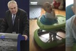 Remix Zemanova projevu roztančil Quentina Koktu