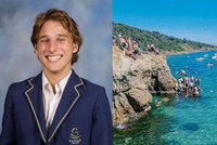Záhadná smrt hudebníka a skateboardisty: Student (†17) se utopil nedaleko oblíbeného útesu