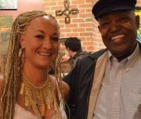 Rachel Dolezal s Albertem Wilkersonem, kterého vydávala za svého otce.