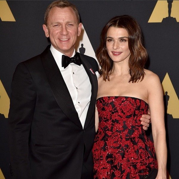 Daniel Craig s manželkou Rachel Weiszovou