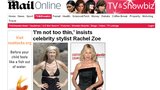Vyzábla Rachel Zoe: Módní guru Hollywoodu ničí anorexie!