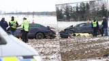 Zběsilá policejní honička na Litoměřicku s tragickým koncem: Řidiče stála život