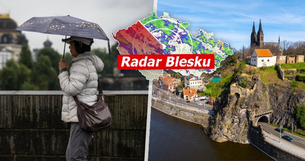 Předpověď na týden: Teploty kolem 20 °C, návrat deště i riziko povodní! Sledujte radar Blesku.
