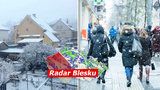 Arktický vzduch utne vysoké teploty v Česku. Sníh přinese i do nížin, sledujte radar Blesku