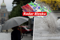 Deštivo, zataženo a ochlazení. Konec týdne v Česku ovlivní studená fronta, sledujte radar Blesku
