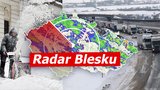 Počasí v krajích: Náledí, nový sníh a mráz. Teploty klesnou k -18°C. Sledujte radar Blesku