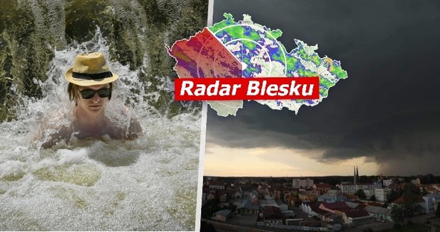 Supertropy v Česku přeruší bouřky, hrozí i lijáky. Sledujte radar Blesku