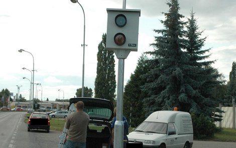 V radarových budkách v Prostějově už nejsou žádné kamery.