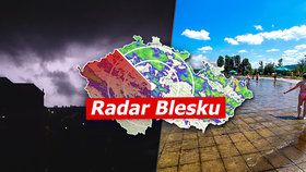 Lijáky vystřídá slunečný víkend, pak se bouřky vrátí. Sledujte radar Blesku