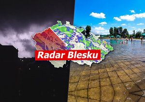 Česko má před sebou slunečný víkend, sledujte radar Blesku. Bude potřeba opalovací krém