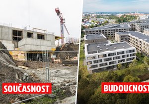 Plzeňská developerská skupina BC Real zahájila stavbu 1500 bytových jednotek ve více než desetihektarovém areálu bývalé papírny u řeky Radbuzy.