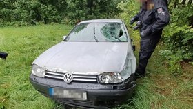 Policie později našli odstavené auto a řidiče zadrželi