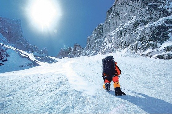 Hned napoprvé si zvolil za cíl Mount Everest.