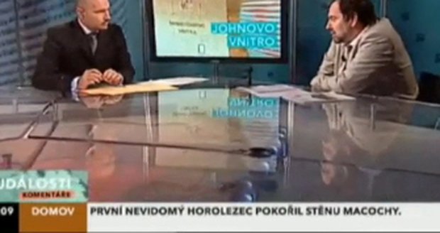 Radek John si uřízl ostudu v České televizi