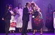 Radek John s vítězkou soutěže Miss Prima křivky 2017