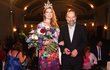 Radek John s vítězkou soutěže Miss Prima křivky 2017