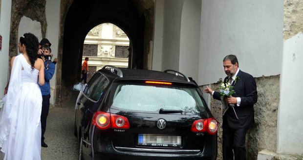 Velký den dcery Radka Johna se odehrál na zámku Mikulov